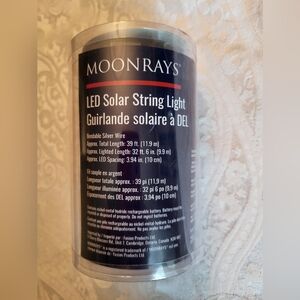 MOONRAYS/Fusion Solar Fairy Lights - Warm White, 100 LEDs